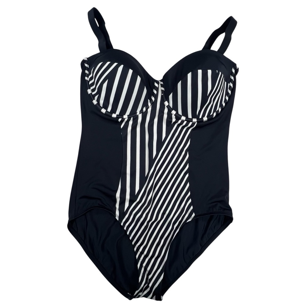 Swimsuits For All Underwire One-Piece Swimsuit Size 18-— Supportive, Chic